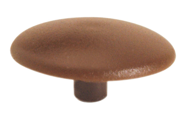Häfele 045.18.101 Trim Cap, Press-Fit for Confirmat Head, Ø 12 mm, For screw with central hole, Light brown RAL 8007