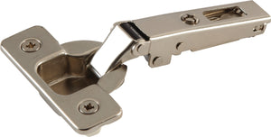Häfele 329.16.500 Salice - Concealed Hinge, 200 Series, 110° Opening Angle, Full Overlay, Nickel plated, For wooden doors up to 26 mm, Free-swinging, screw mount, model C2P4A99