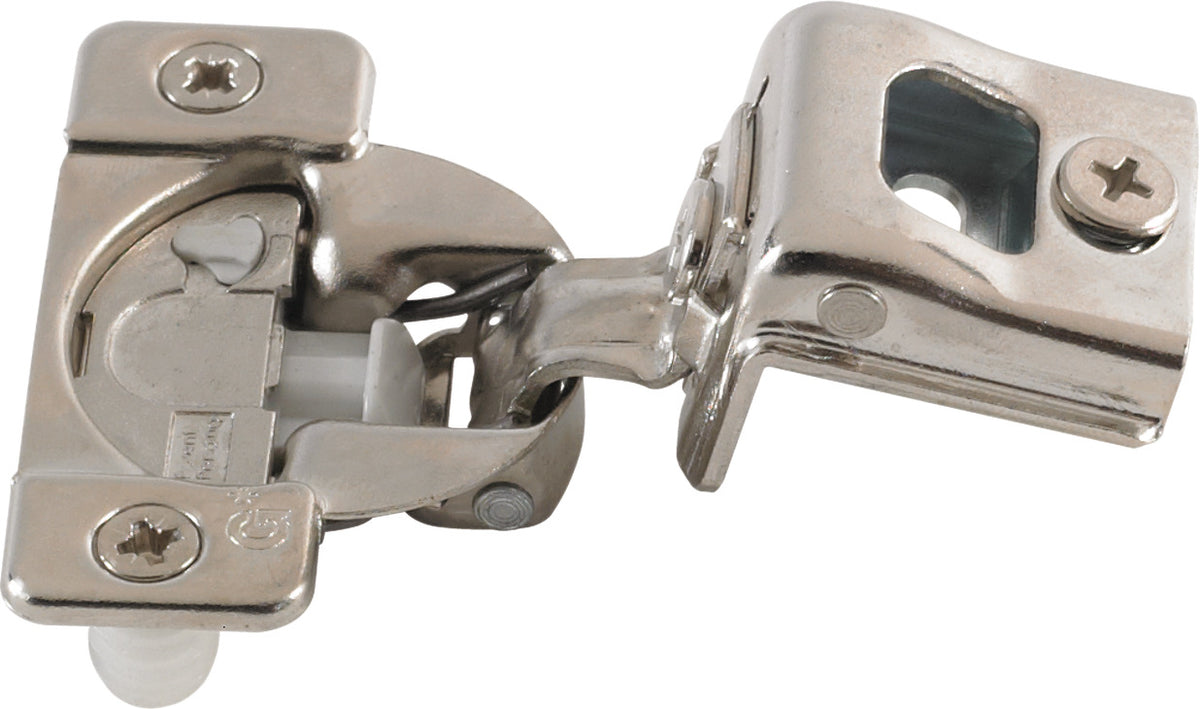 Häfele 348.90.025 Grass - Concealed Face Frame Hinge, TEC Wrap Around, 108° Opening Angle, Soft-Close, 1-1/4" Overlay, Press-fit; Model 02910A-15
