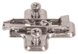 Häfele 329.73.514 Salice - Clip Mounting Plate, with quick fixing system, With pre-mounted Euro screws, 4 mm, BAVGL49F/16