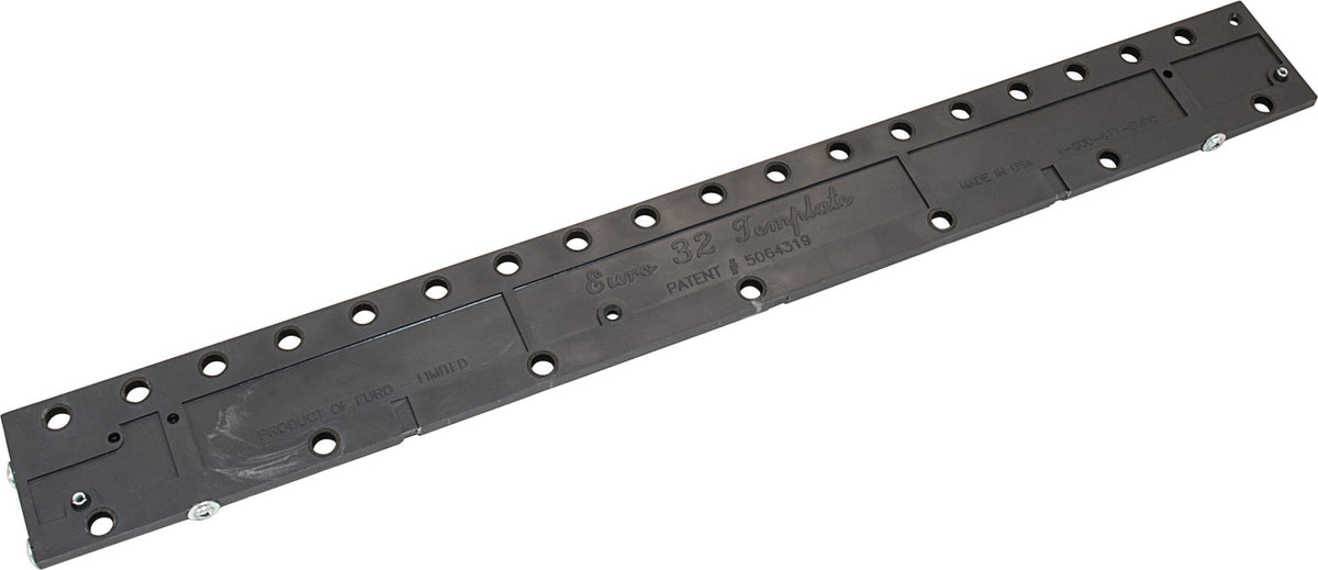 Häfele 001.27.007 Line Boring Jig, 32 mm Adjustable, For Euro Bit self-centering tool, Plastic and aluminum