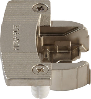 Häfele 344.06.860 Aximat® - Single Pivot Institutional Hinge Cup, Grade 1, for 8 mm Holes, Dowel Mount, Aximat® 300, Black