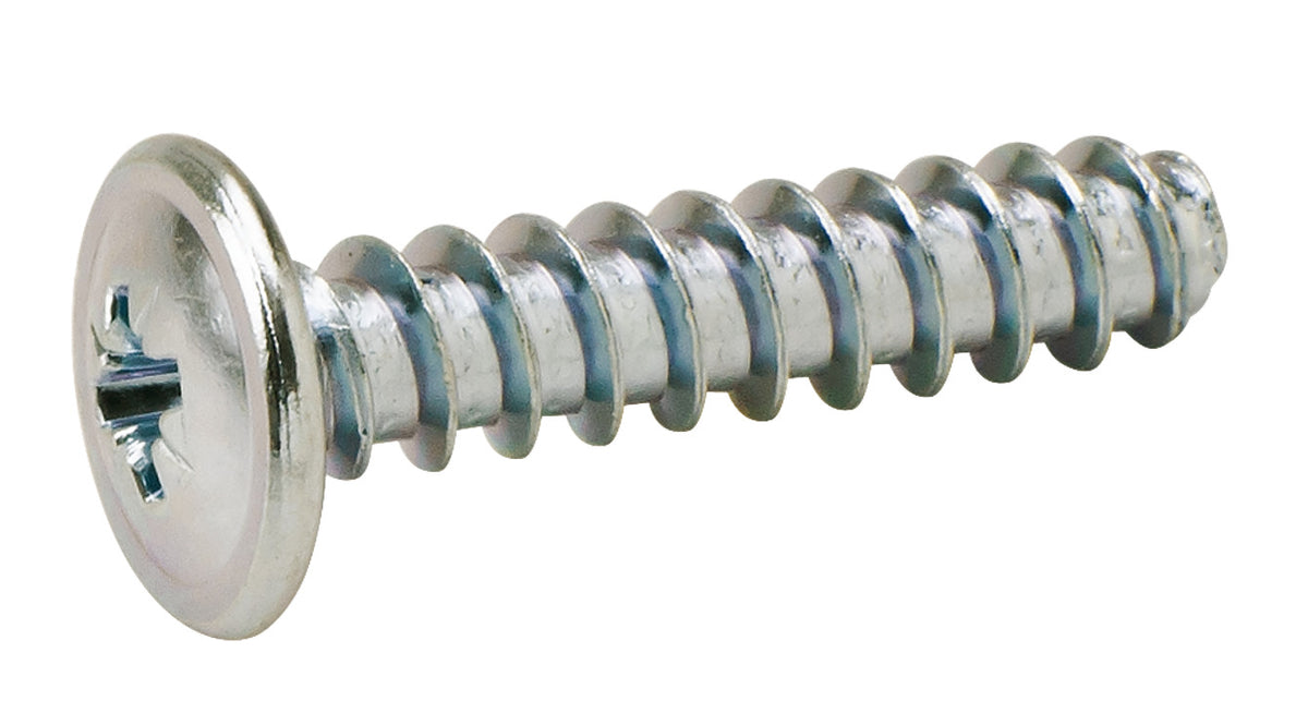 Häfele 013.10.149 Round Washer Head Screw, #2 Pozi Drive, Length: 15 mm (9/16"), 1,000 pcs.