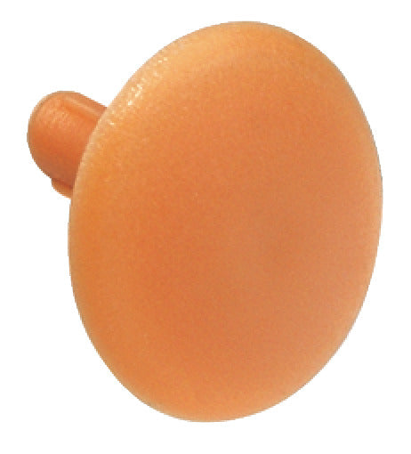 Häfele 045.01.008 Trim Cap, Press-Fit in Confirmat Head, For screws with central hole 3.0 mm, Plastic, PZ3 Cross Slot, Pine, Ø 12 mm