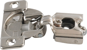 Häfele 348.90.014 Grass - Concealed Face Frame Hinge, TEC Wrap Around, 108° Opening Angle, Soft-Close, 1" Overlay, Screw-on; Model 04441A-15