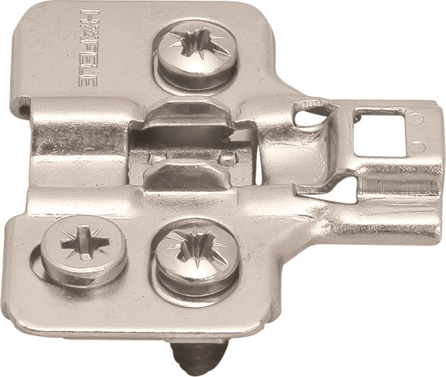 Häfele 315.98.664 Mounting Plate, for Clip-On Hinges, 10 mm length, Height: 4