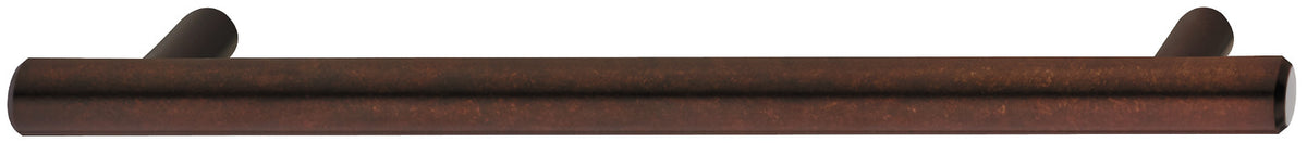 Häfele 155.00.789 Bar Pull, Ø (1/2") 12 mm, Elemental, Steel, Stainless steel look, 306 mm (12 1/16") CTC
