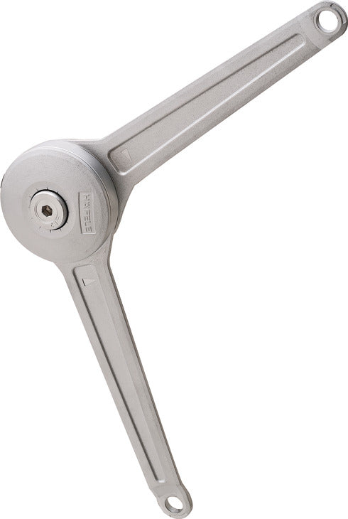 Häfele 373.66.900 Lid stay/flap stay, Duo Forte, Individual Component, For wooden flaps or flaps with aluminum frame, silver