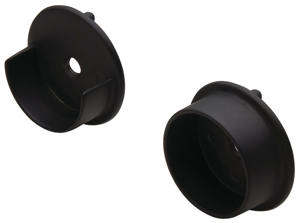 Häfele 803.56.100 TAG - Closet Rod End Support, Synergy Collection, With two pins for 5 mm holes, Dark oil-rubbed bronze