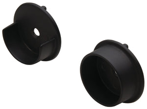 Häfele 803.56.100 TAG - Closet Rod End Support, Synergy Collection, With two pins for 5 mm holes, Dark oil-rubbed bronze