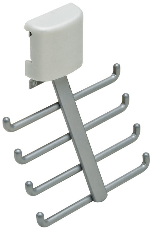 Häfele 792.03.900 TAG - Tie Hook, Omni Track®, Holds 8 ties