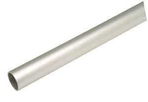 Häfele 801.42.936 TAG - Round Closet Rod with Supports, Synergy Collection, Matte aluminum, 23 3/4"