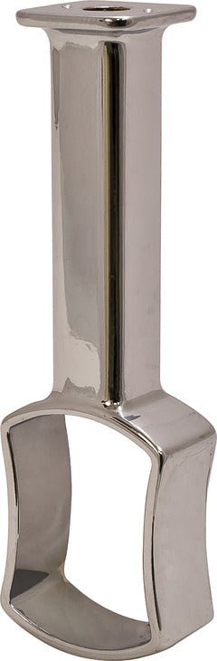 Häfele 802.13.000 TAG - Closet Rod Center Suspended Support, Signature Collection, Matte aluminum