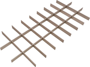 Häfele 807.77.084 TAG - Jewelry Organizer, ENGAGE, Matte aluminum, 36"