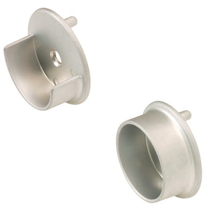 Häfele 803.56.100 TAG - Closet Rod End Support, Synergy Collection, With two pins for 5 mm holes, Dark oil-rubbed bronze