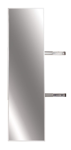 Häfele 805.73.021 TAG - Full Rotation Mirror, Synergy Elite, 35" height, Matte aluminum