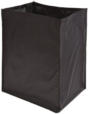 Häfele 547.43.390 TAG - Hamper Replacement Bags, Synergy Collection, Black, without handles, Small bag, 11 1/4" wide