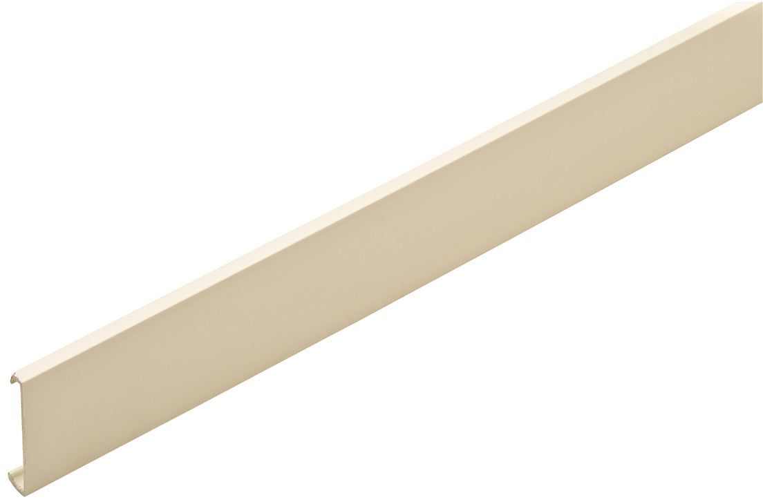 Häfele 290.12.490 Wall Rail Cover Strip, for Wall Rail, 290.11.901/907, Beige/Almond, 93" length