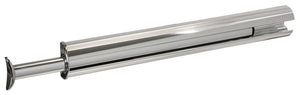 Häfele 808.71.401 TAG - Valet, Synergy Elite Collection, 11 3/4", For clothes hangers and hanging garment bags, matte aluminum with chrome hooks/end caps