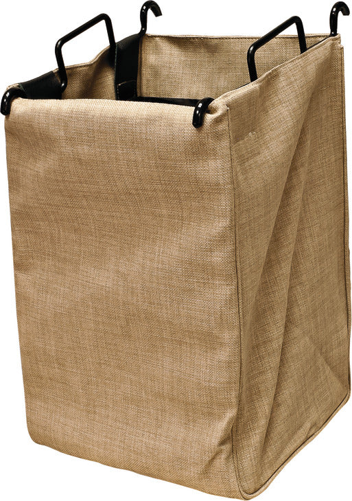Häfele 807.81.712 TAG - Laundry Organizer, ENGAGE, Slate frame, 30", 2 x 15" slate bags