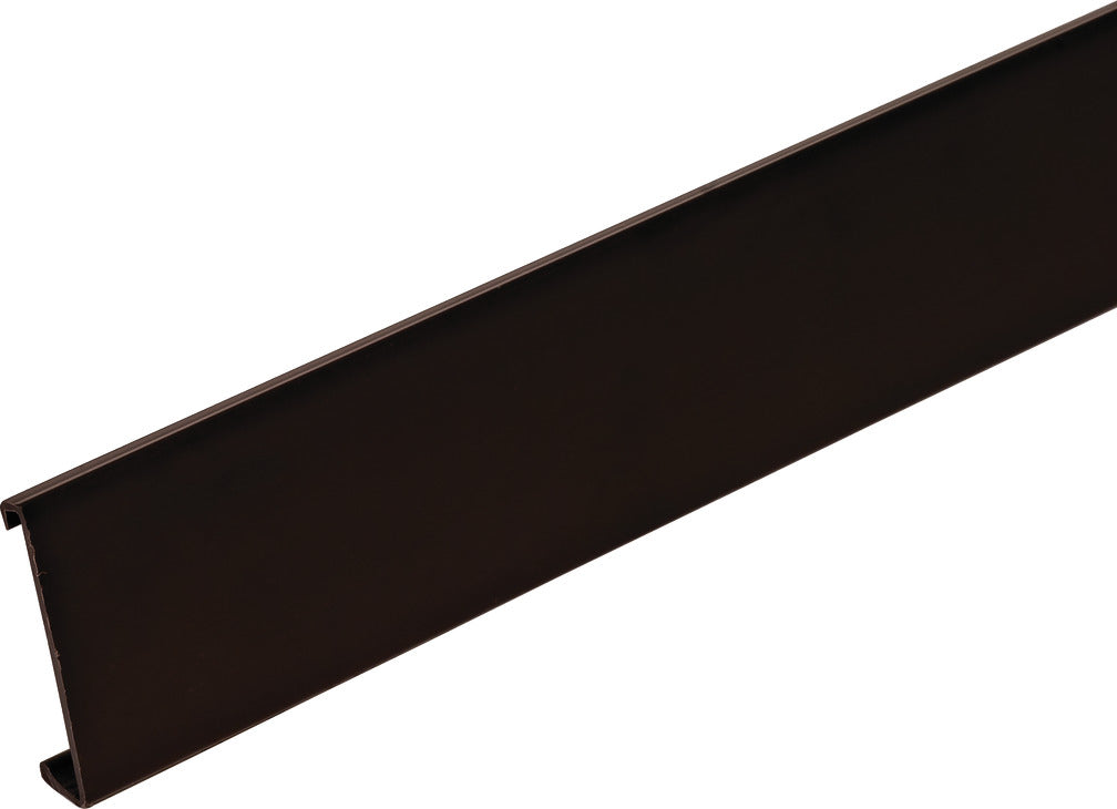 Häfele 290.12.781 Wall Rail Cover Strip, for Wall Rail, 290.11.901/907, White, 97" length