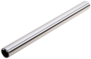 Häfele 801.42.357 TAG - Round Closet Rod with Supports, Synergy Elite Collection, Clear protective insert, Slate, 29 3/4"