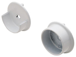 Häfele 803.56.100 TAG - Closet Rod End Support, Synergy Collection, With two pins for 5 mm holes, Dark oil-rubbed bronze