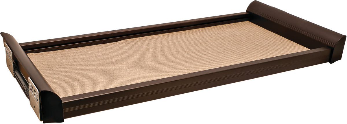 Häfele 807.78.301 TAG - Pull-Out Shelf, ENGAGE, Black and beach fabric, 18"