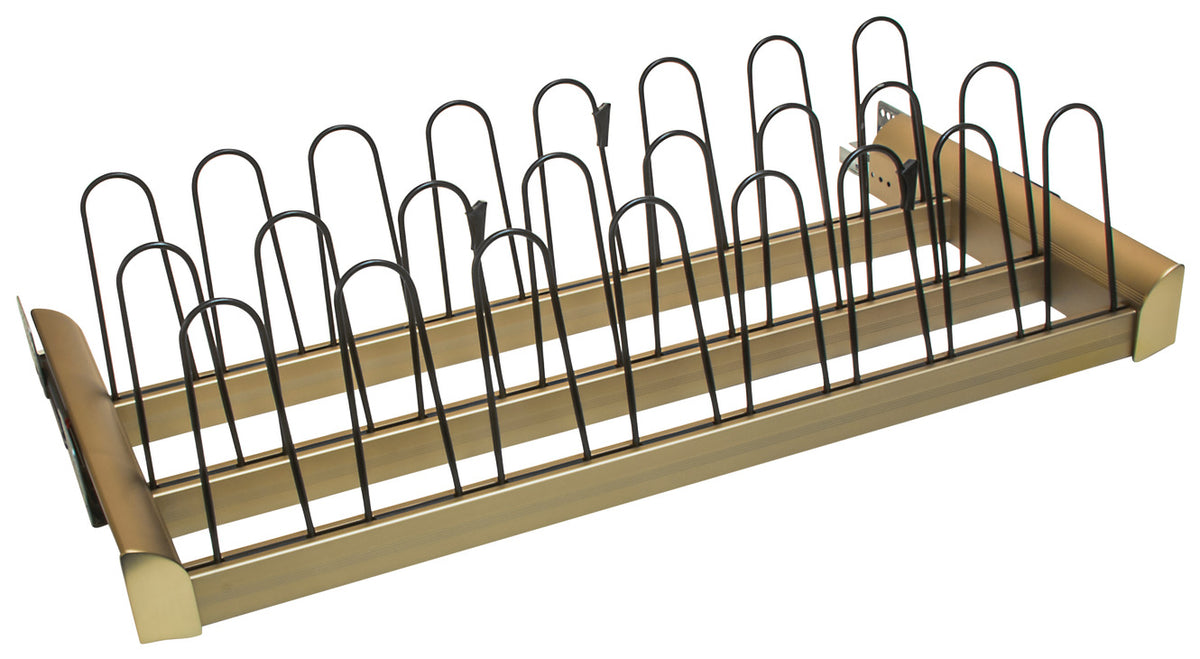 Häfele 807.77.272 TAG - Pull-Out Shoe Organizer, ENGAGE, Slate, 24"