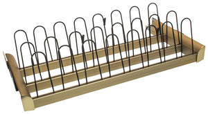 Häfele 807.77.272 TAG - Pull-Out Shoe Organizer, ENGAGE, Slate, 24"