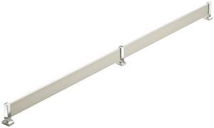 Häfele 547.52.622 TAG - Shoe Fence Set, Synergy Elite Collection, Matte nickel, length 17"
