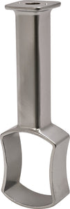 Häfele 802.13.000 TAG - Closet Rod Center Suspended Support, Signature Collection, Matte aluminum