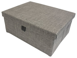 Häfele 807.77.460 TAG - Storage Box, ENGAGE, Slate fabric, 15"