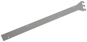 Häfele 793.00.125 Angled Bracket Set, Coloma, Silver; For 1 1/2" thickness