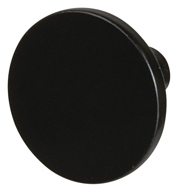 Häfele 111.95.302 TAG - Knob, Mid-Century Modern, Zinc, black