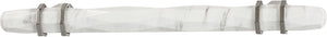 Häfele 133.53.037 Bar Pull, Carrione, Zinc, Marbleized white/oil rubbed bronze, 96 mm (3 3/4") CTC