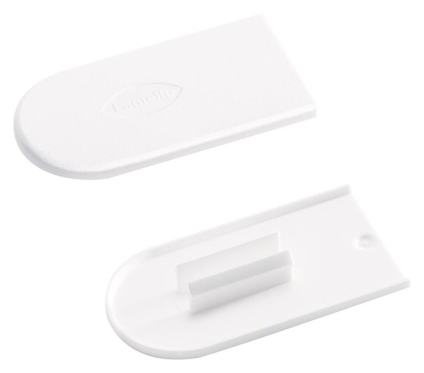Häfele 267.91.267 Lamello - Cover cap, Cabineo, Plastic, Signal white, RAL 9003