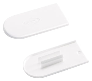 Häfele 267.91.265 Lamello - Cover cap, Cabineo, Plastic, Window gray, RAL 7040