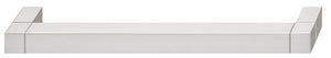 Häfele 106.70.030 Pull, Cube, Aluminum, Brushed nickel, 128 mm (5 1/16") CTC