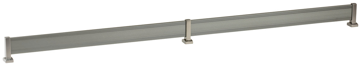 Häfele 547.52.622 TAG - Shoe Fence Set, Synergy Elite Collection, Matte nickel, length 17"