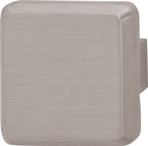 Häfele 123.08.740 Knob, Georgia, Zinc, Polished nickel, 25 x 25 mm (1" x 1") (L x H)
