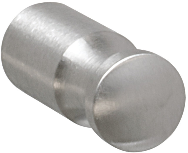 Häfele 134.83.602 Knob, Horizon, Matte, Stainless Steel, Ø12 mm (1/2")