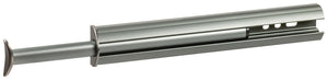Häfele 808.71.401 TAG - Valet, Synergy Elite Collection, 11 3/4", For clothes hangers and hanging garment bags, matte aluminum with chrome hooks/end caps
