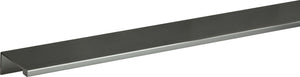 Häfele 111.95.322 TAG - Finger Pull, Aluminum, black, 469.9 mm (18 1/2")