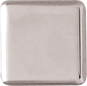Häfele 123.08.740 Knob, Georgia, Zinc, Polished nickel, 25 x 25 mm (1" x 1") (L x H)