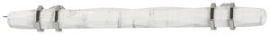 Häfele 133.53.097 Bar Pull, Carrione, Zinc, Marbleized white/black bronzed, 160 mm (6 5/16") CTC
