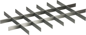 Häfele 807.77.084 TAG - Jewelry Organizer, ENGAGE, Matte aluminum, 36"