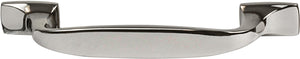Häfele 133.53.169 Pull, Highland Ridge, Zinc, satin nickel, 76 mm (3") CTC