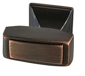 Häfele 133.50.611 Amerock - T-Knob, Mulholland™, Zinc, oil-rubbed bronze, 32 x 21 mm (1 1/4" x 13/16")