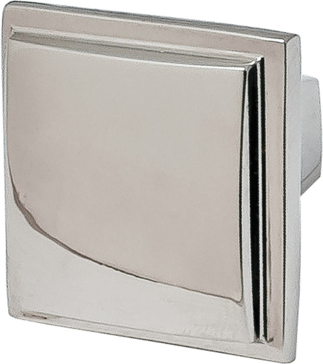Häfele 123.02.721 Knob, Beaulieu, Brass, Polished nickel, 35 mm (1 3/8")